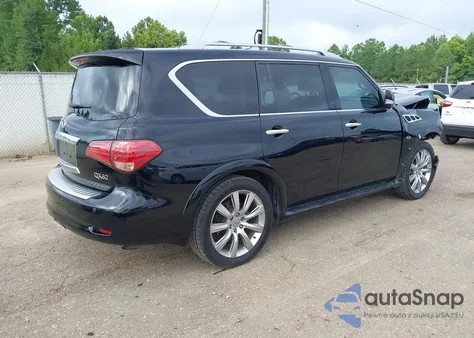 2014 Infiniti Qx80 from USA, damaged, VIN JN8AZ2NF5E9554967